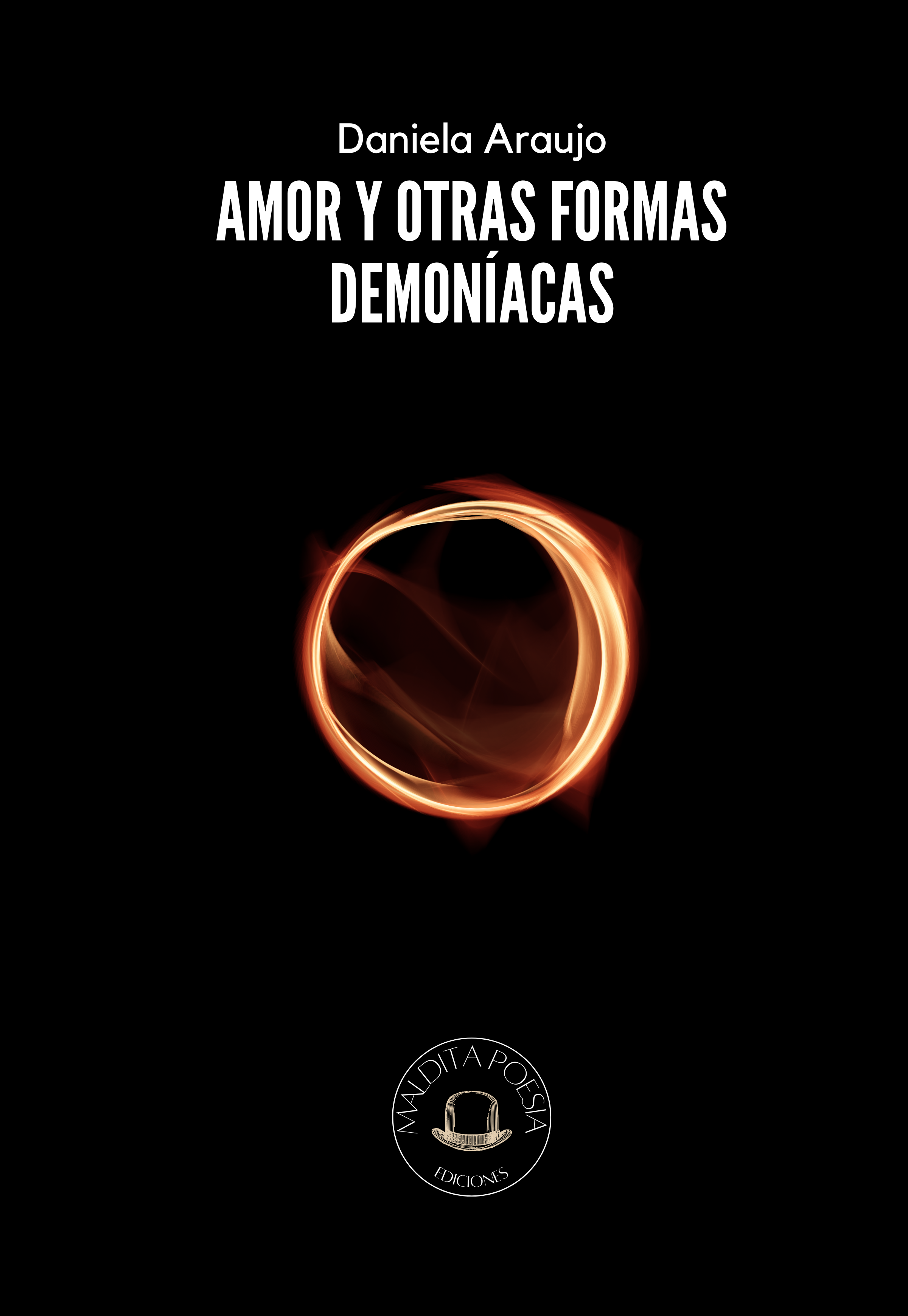 Portada de Amor y otras formas demoníacas, de Daniela Araujo